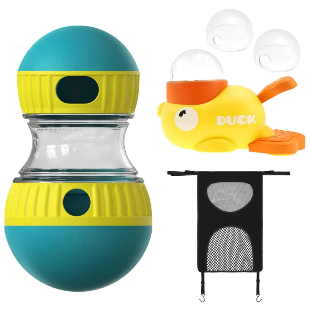 Food Dispensing Dog Puzzle Tumbler Toy