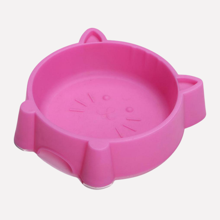 Eco Cat Face Feeding Bowl – Sustainable Pet Food Bowl for Cats