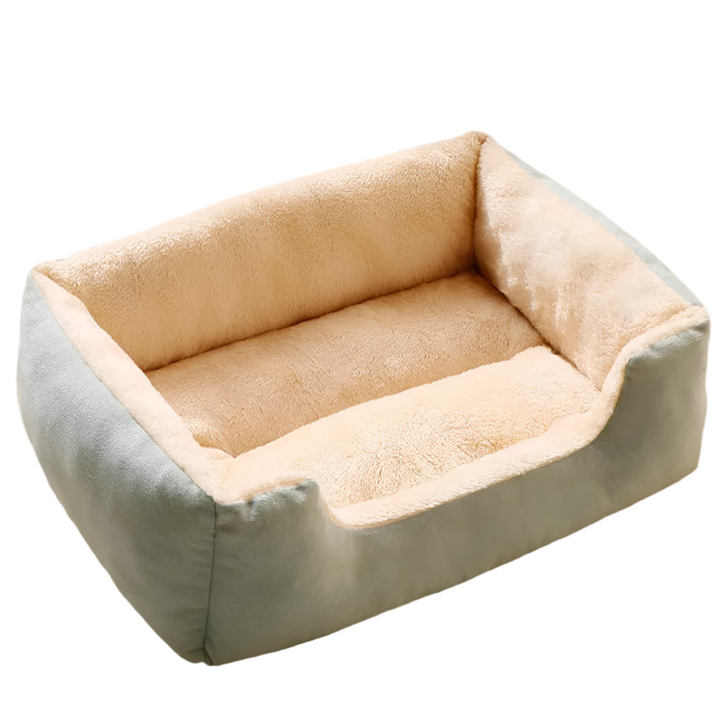 SnuggleNest Plush Cat & Small Dog Bed
