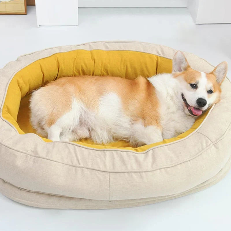Luxe Orthopedic Dog Bed – SleepNest Comfort