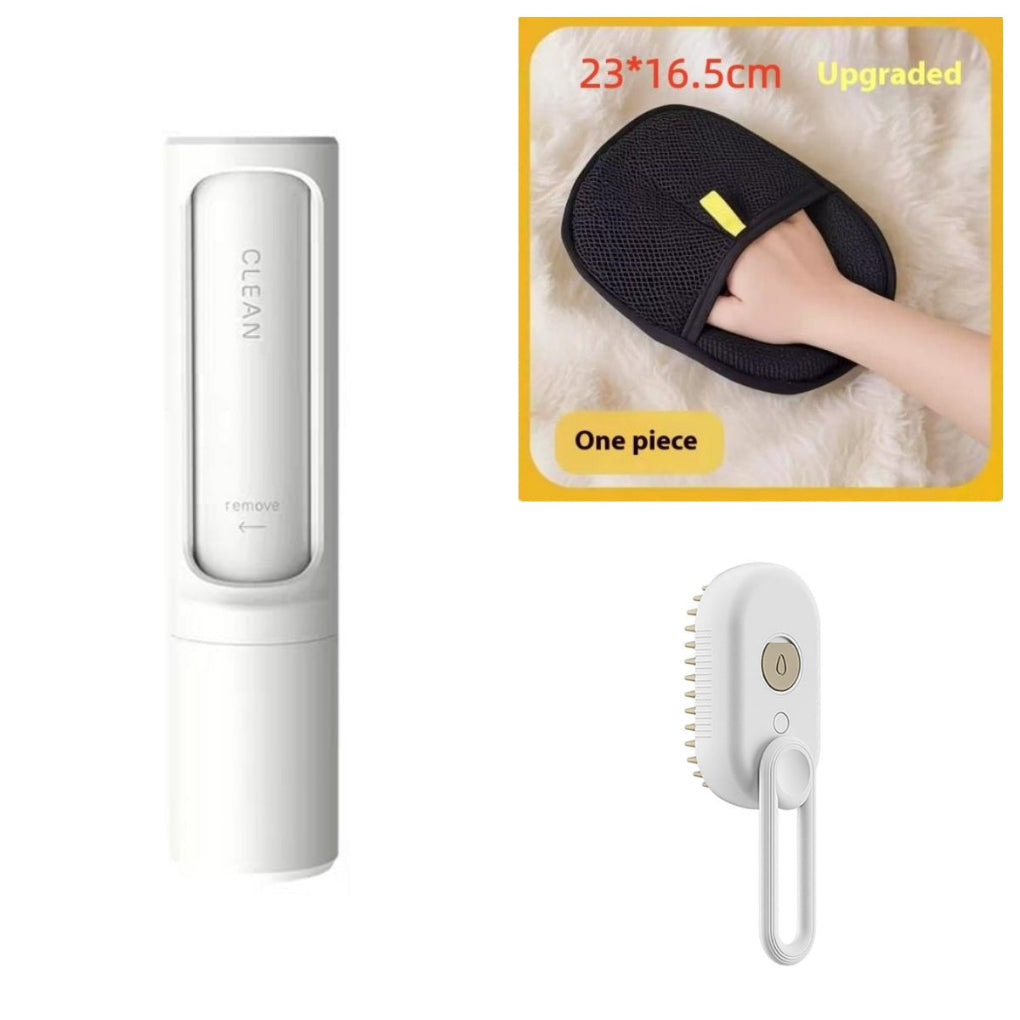3-in-1 Electric Steam Pet Grooming Brush