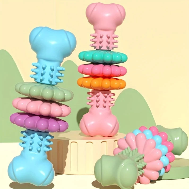 CleanChew Bone-Shaped Rubber Dog Toy