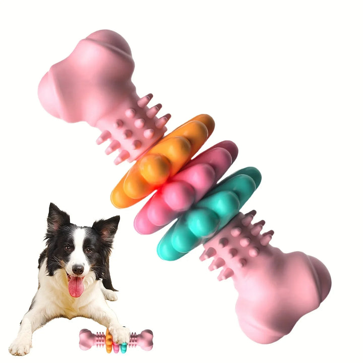 CleanChew Bone-Shaped Rubber Dog Toy