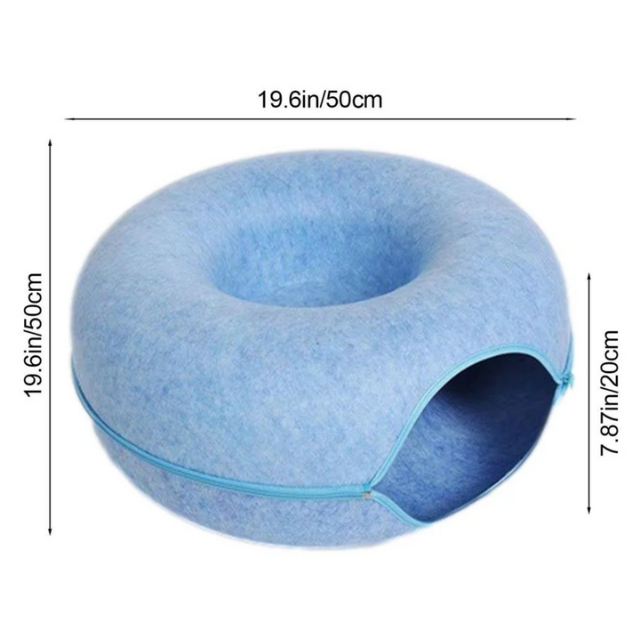 CozyCave Plush Cat Hideaway