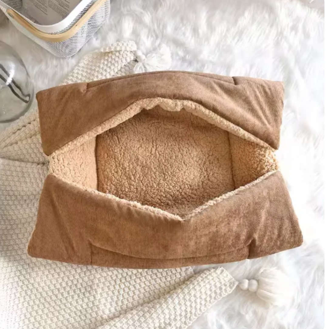 SnuggleCloud Ultra Plush Cat Bed
