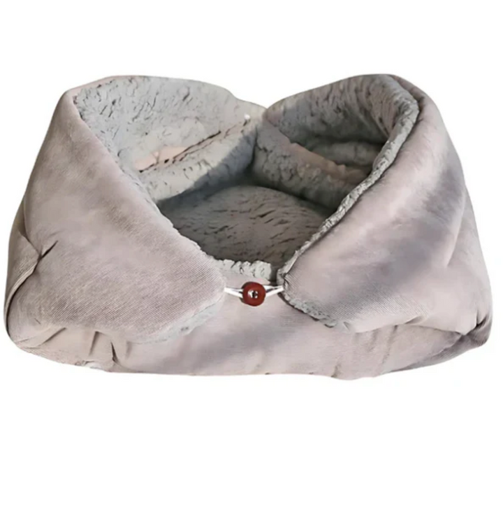 SnuggleCloud Ultra Plush Cat Bed