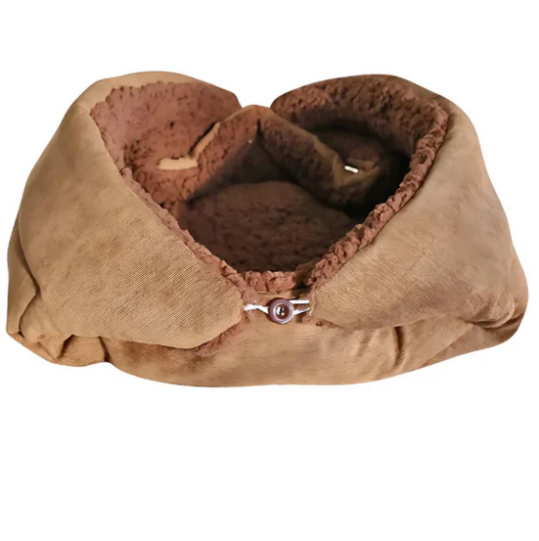 SnuggleCloud Ultra Plush Cat Bed