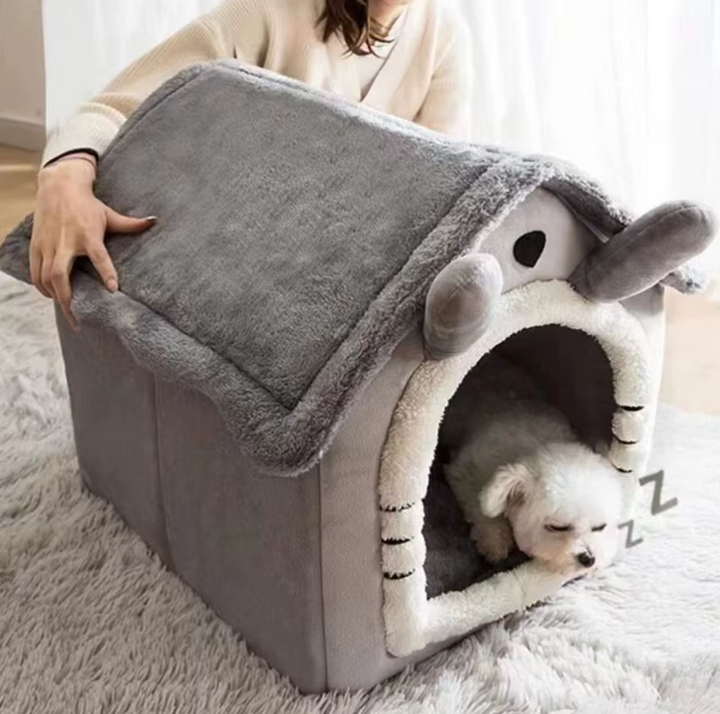 CozyNest Foldable Pet House