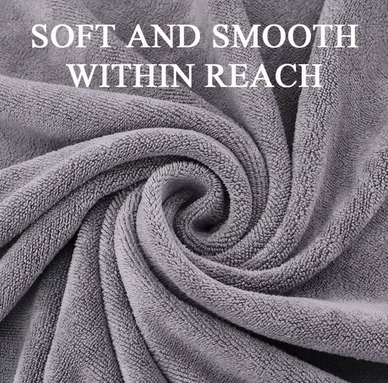 CloudDry Ultra-Soft Microfiber Pet Bath Blanket