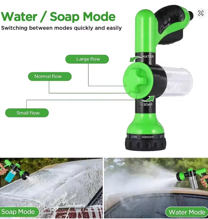 HydroFoam 3-Mode Pet Shower Gun