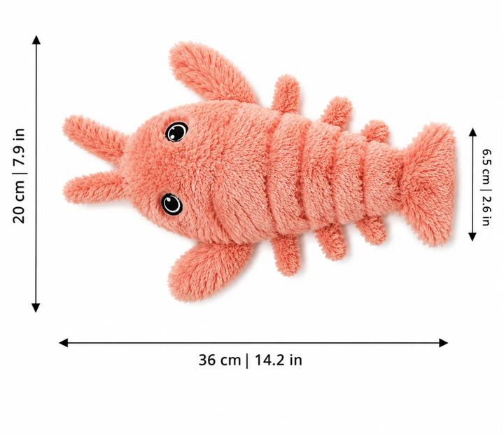 Interactive Flopping Lobster Toy