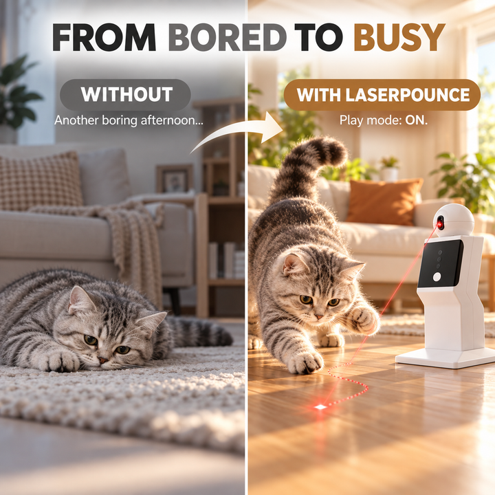 LaserPounce Automatic Cat Laser Toy
