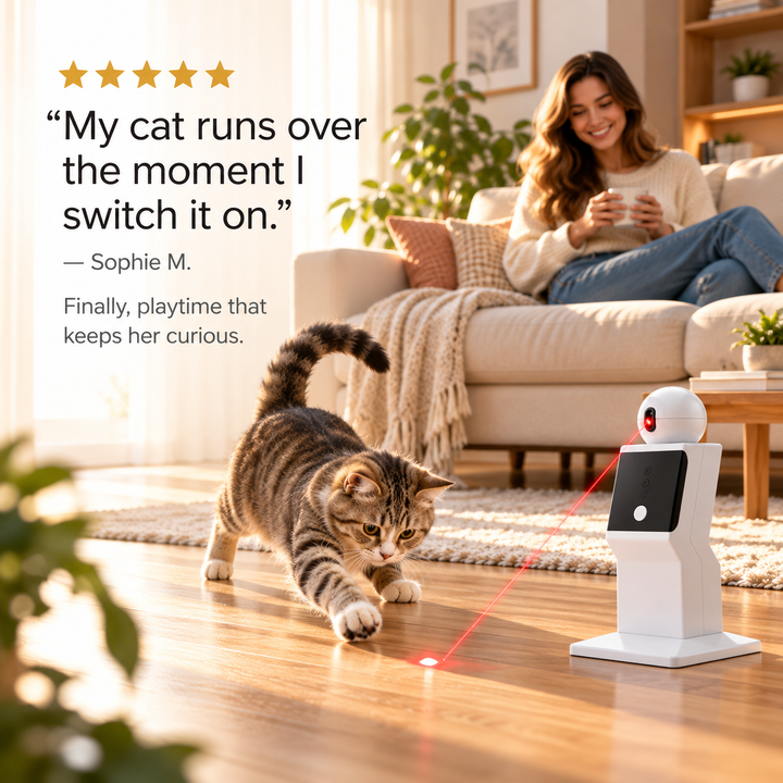 LaserPounce Automatic Cat Laser Toy