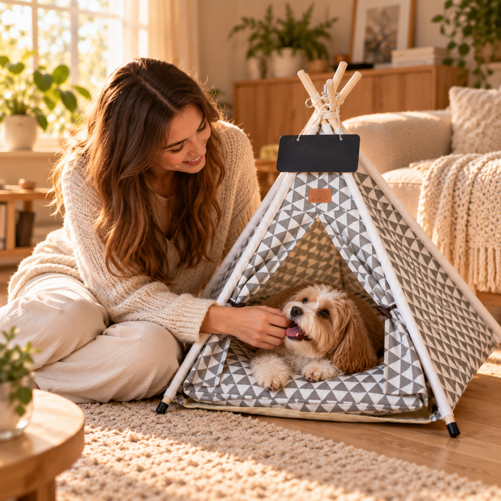 Pet Teepee with Cushion