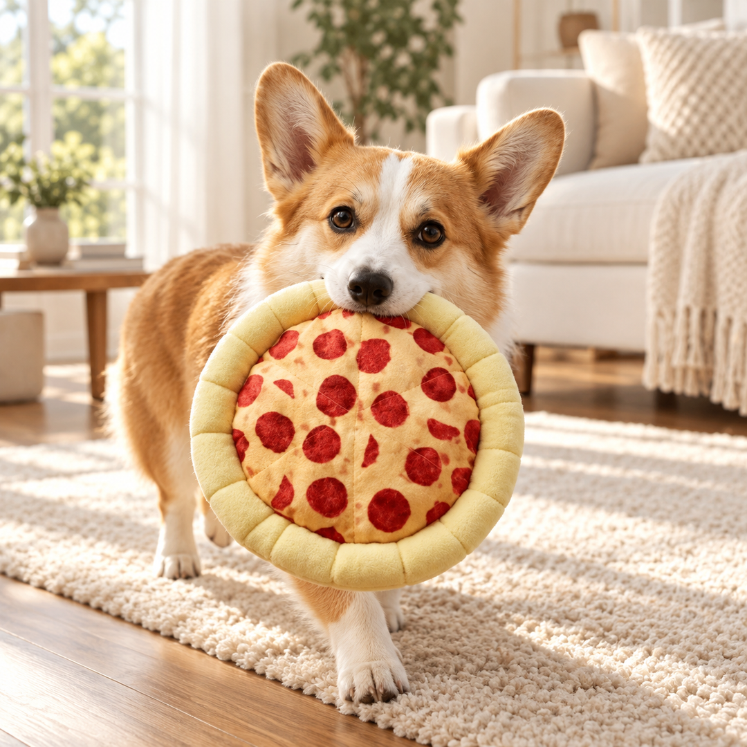 SnackTime Squeaky Toy Set