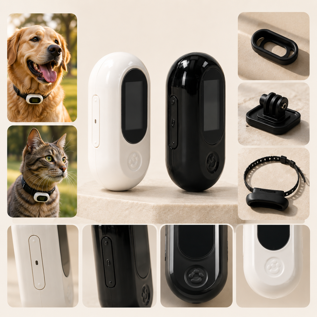 PawView HD Pet Collar Action Camera