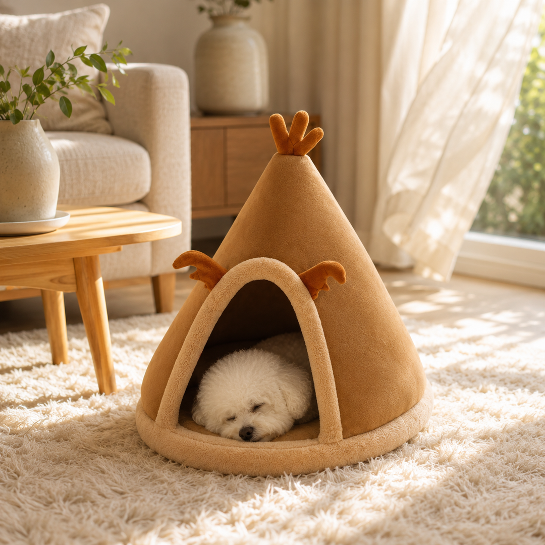 DeluxeDream Plush Pet Hideaway