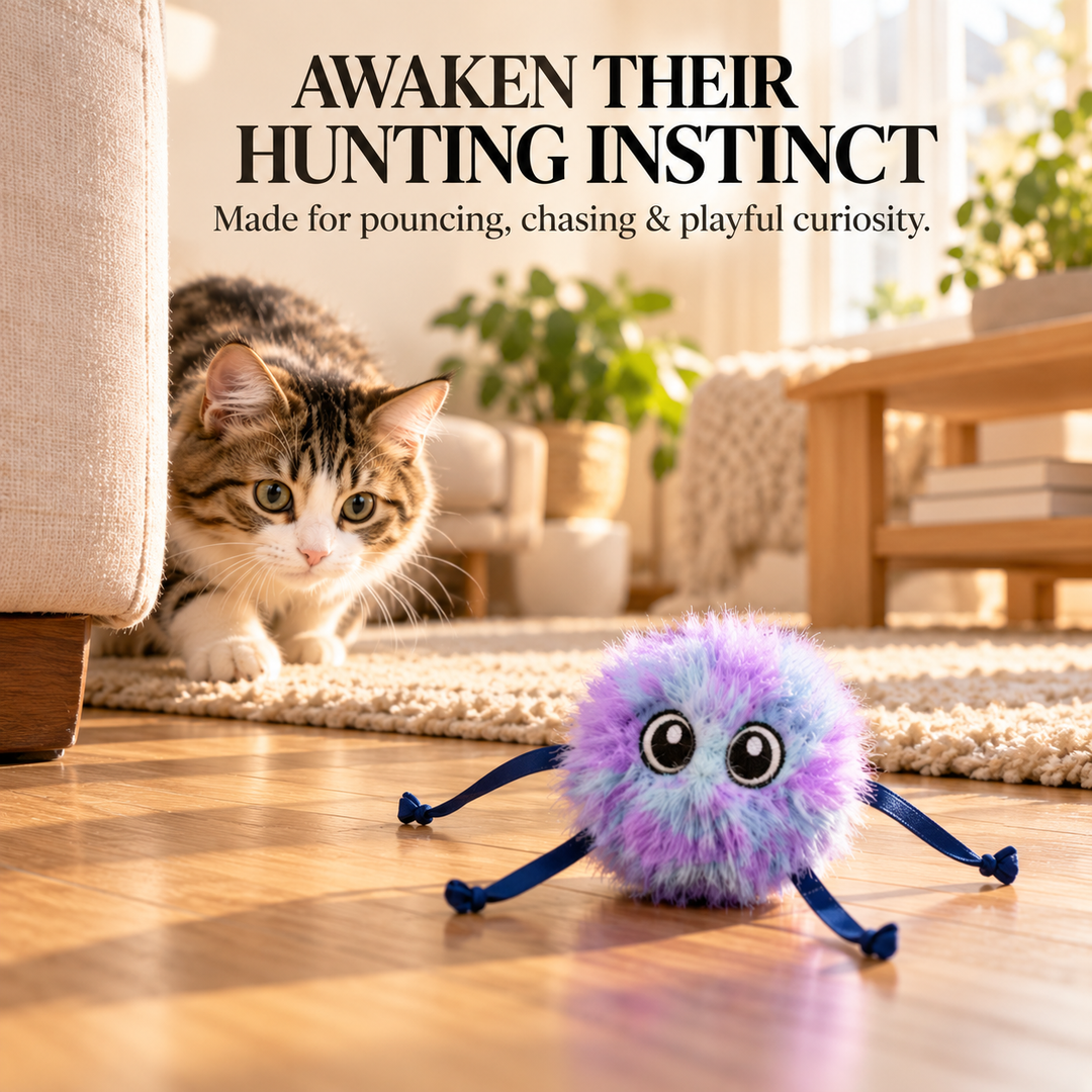 Rolling Cat Chase Toy