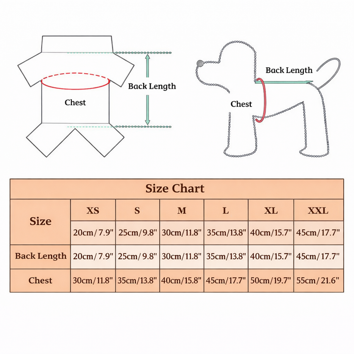 DuckDream Plush Dog Pyjamas
