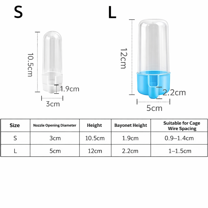 AeroSip Hanging Feeder & Water Station