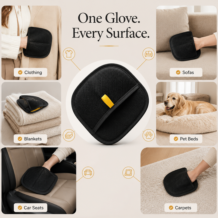 Fur-Grip Grooming Glove