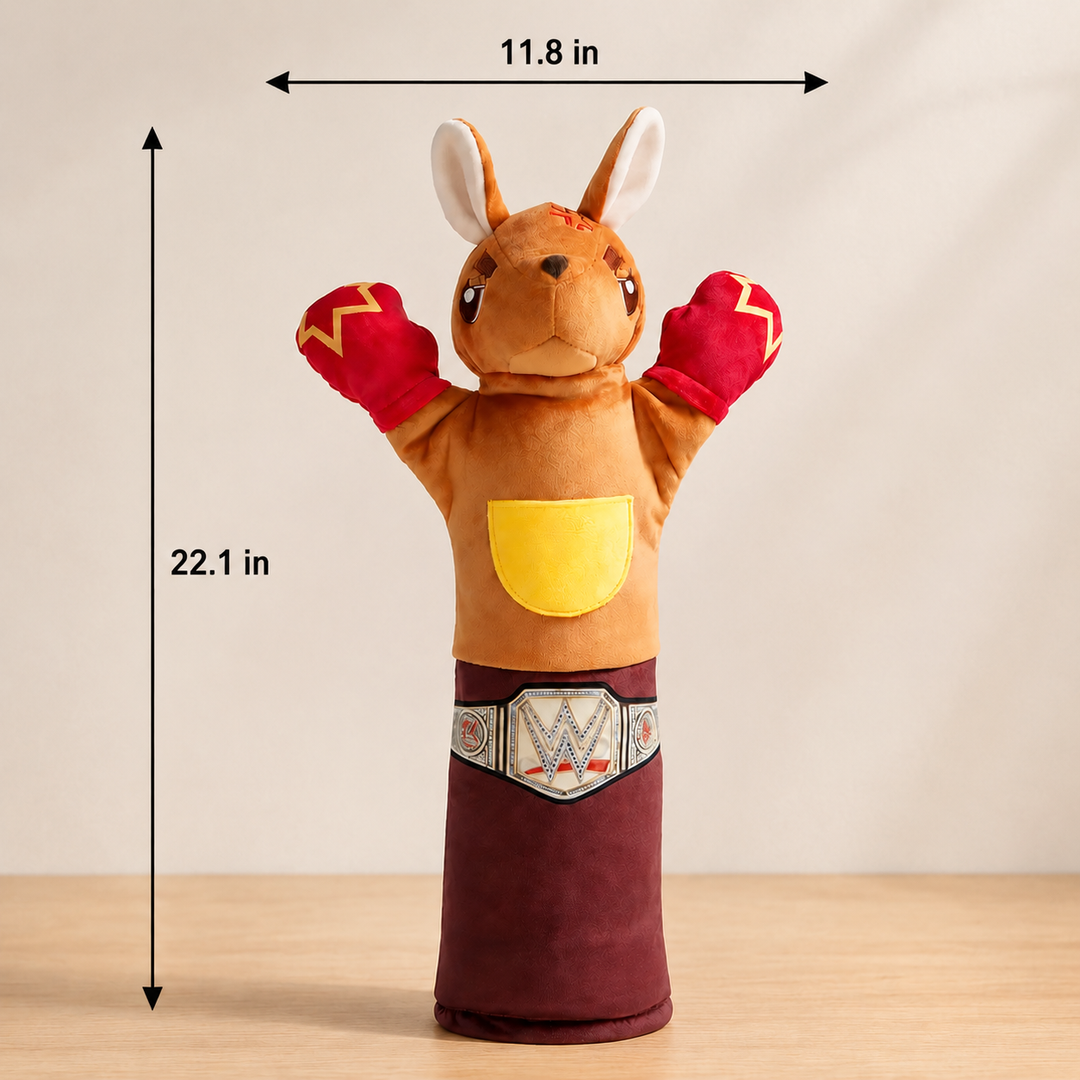 Interactive Kangaroo Boxing Hand Puppet Cat Toy