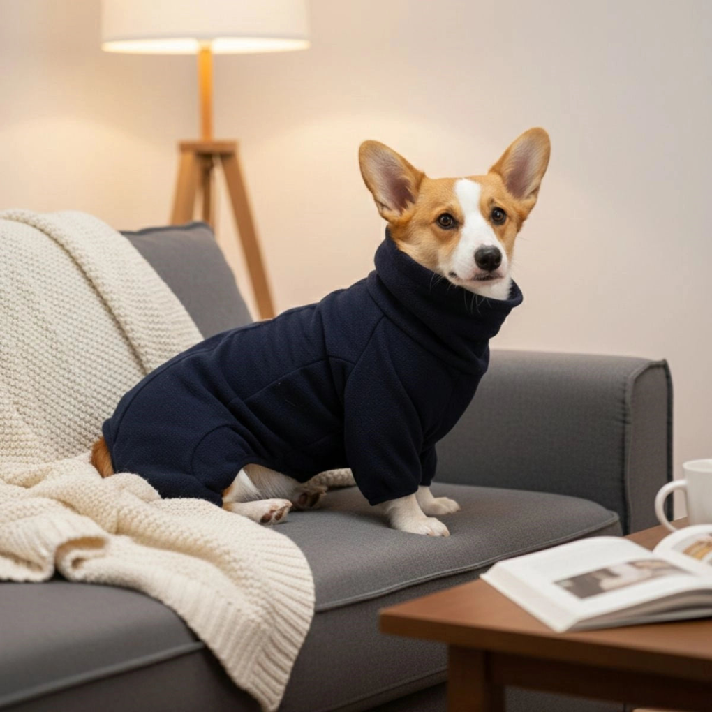 Ultra-Soft Fleece Dog Suit