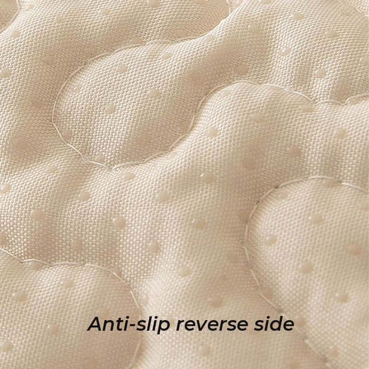 Cotton Plaid Sofa Cover | Anti-Scratch Non-Slip Couch Protector