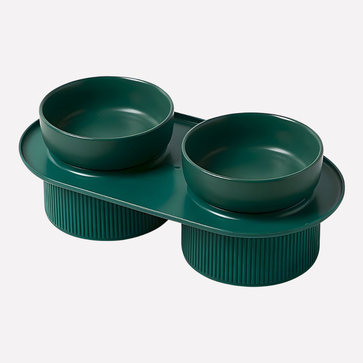 Elevated Ceramic Pet Bowl | Raised Cat & Dog Feeding Stand