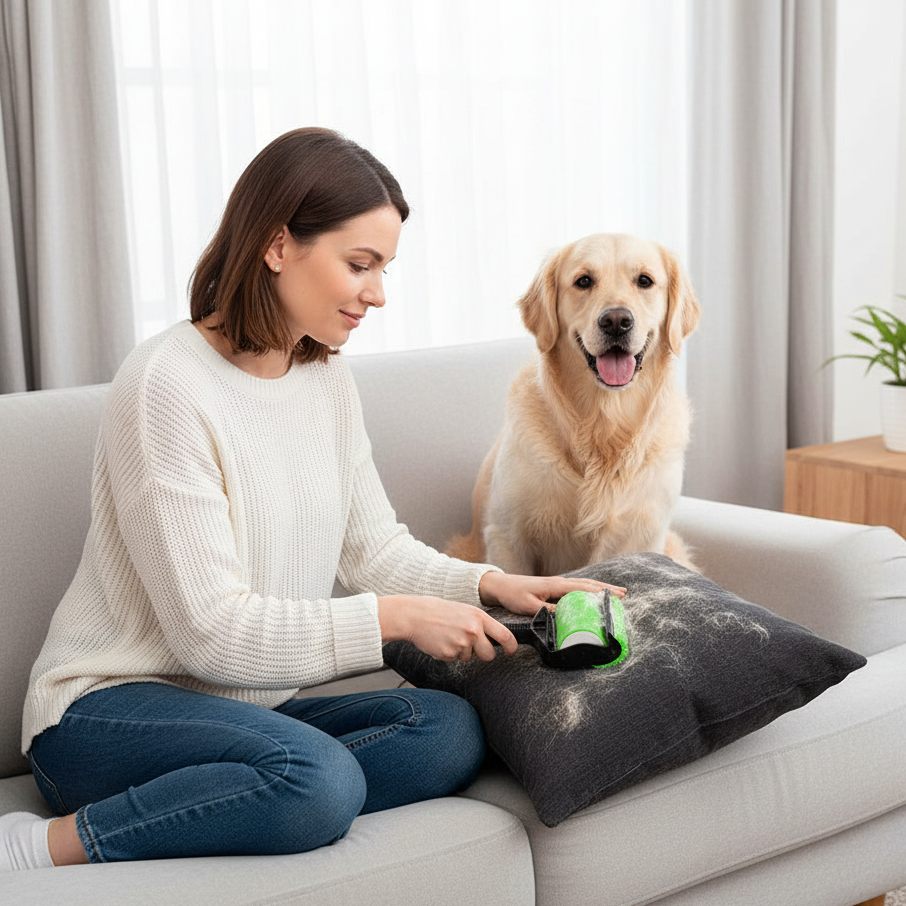 Reusable 3in1 Pet Hair Removal Brush