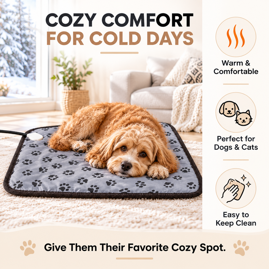 WarmPaws Electric Heated Pet Blanket