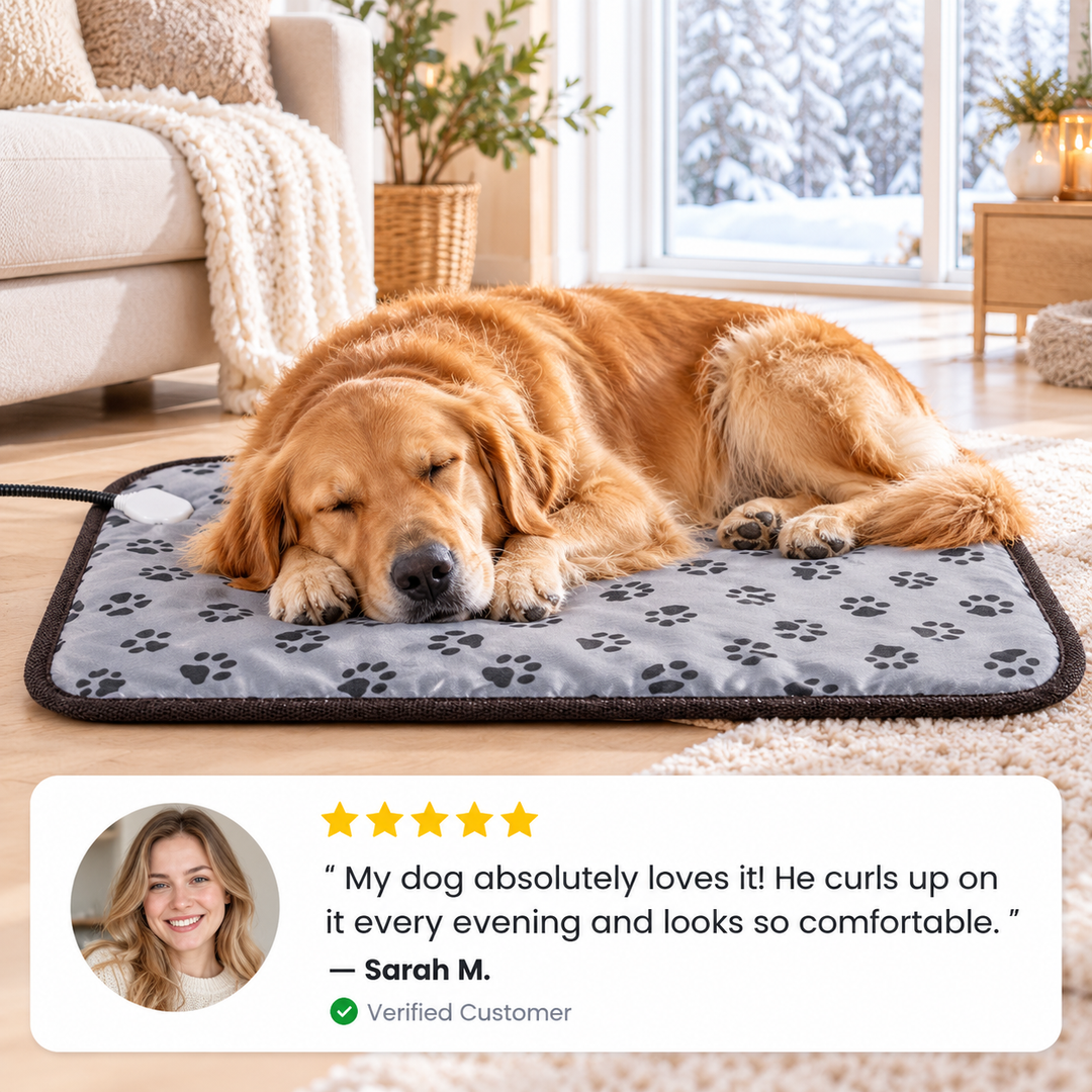 WarmPaws Electric Heated Pet Blanket