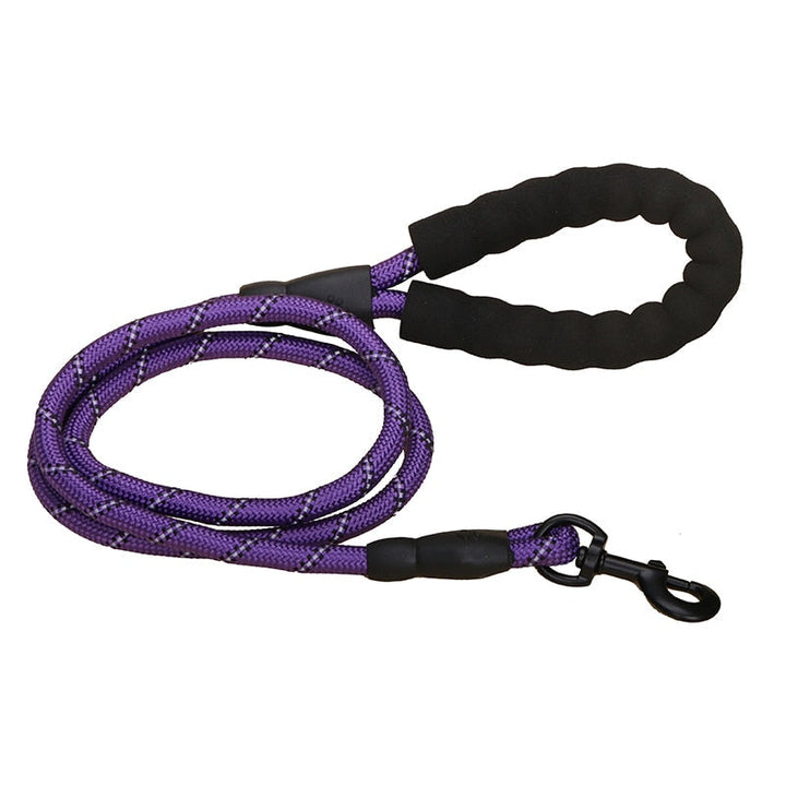 Reflective Dog Lead | Heavy Duty Nylon | Padded Handle