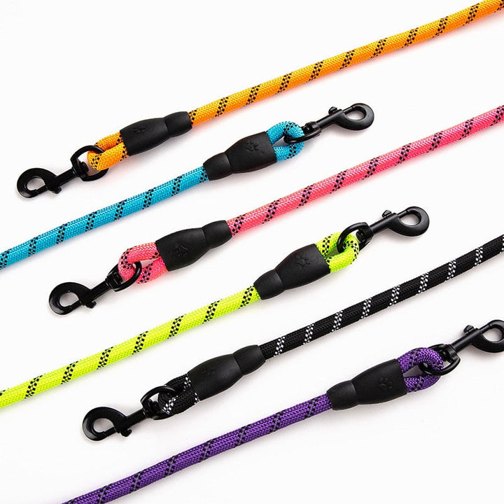 Reflective Dog Lead | Heavy Duty Nylon | Padded Handle