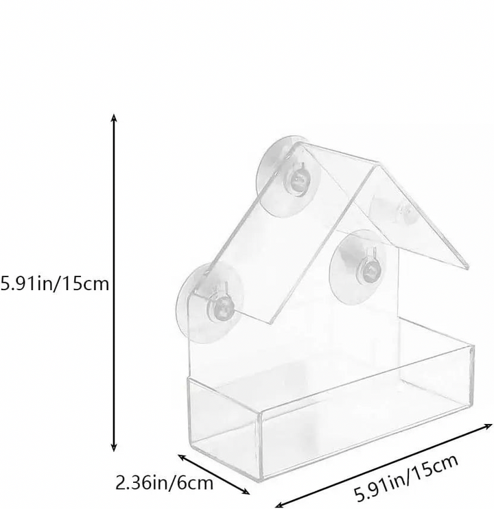 ClearView Window Bird Feeder
