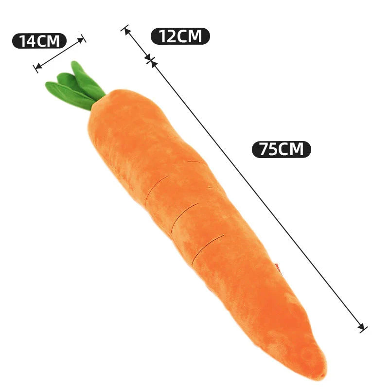 Carrot Squeaker – Carrot-Shaped Dog Toy with Squeaker