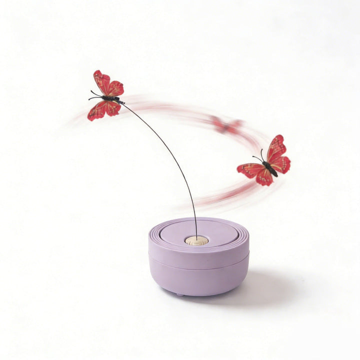 Interactive Butterfly Spinner Cat Toy