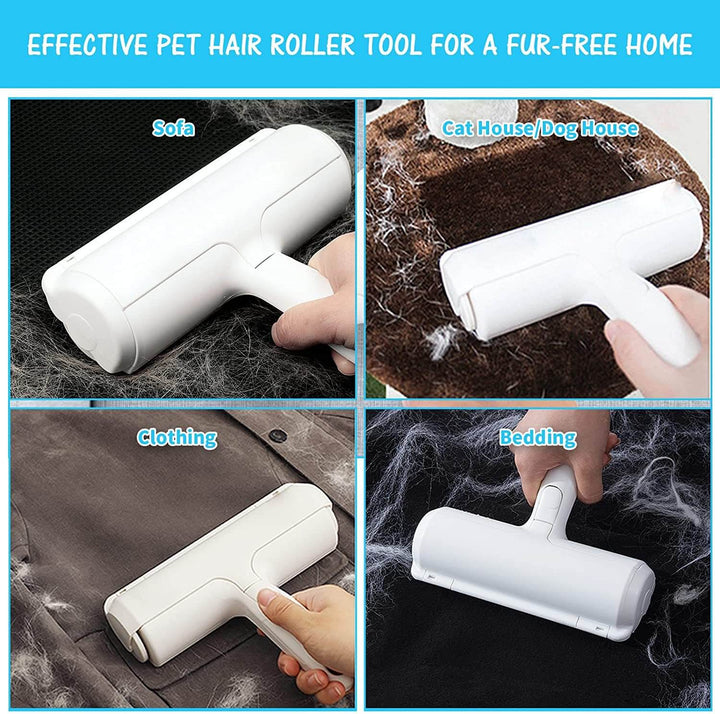 Pet Hair Remover Roller | Portable Furniture Cleaner | Reusable Lint Brush