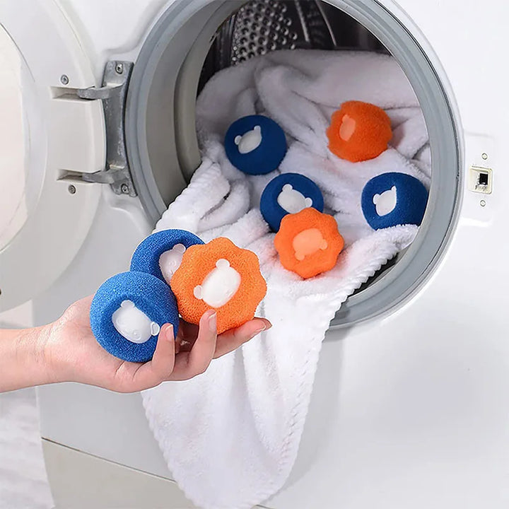 FurBlock Reusable Laundry Pet Hair Remover Balls