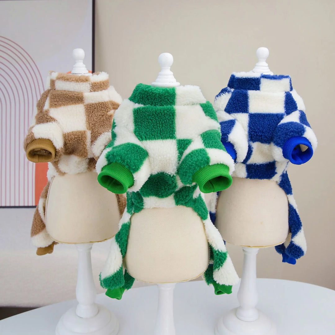CozyPaws Fleece Dog Overalls