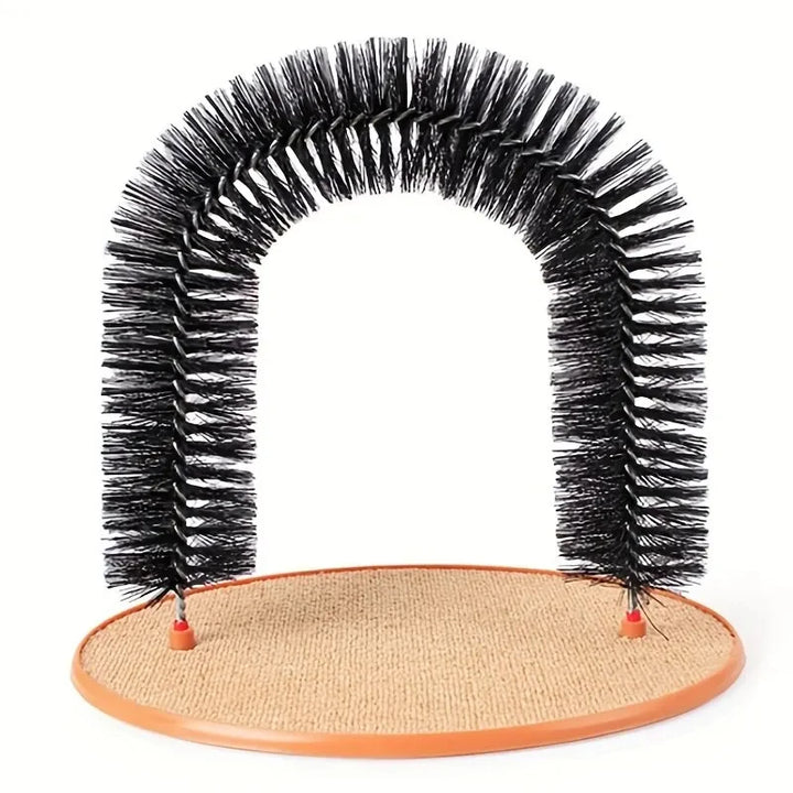 PurrPerfect™ 3-in-1 Self-Grooming Arch & Scratcher