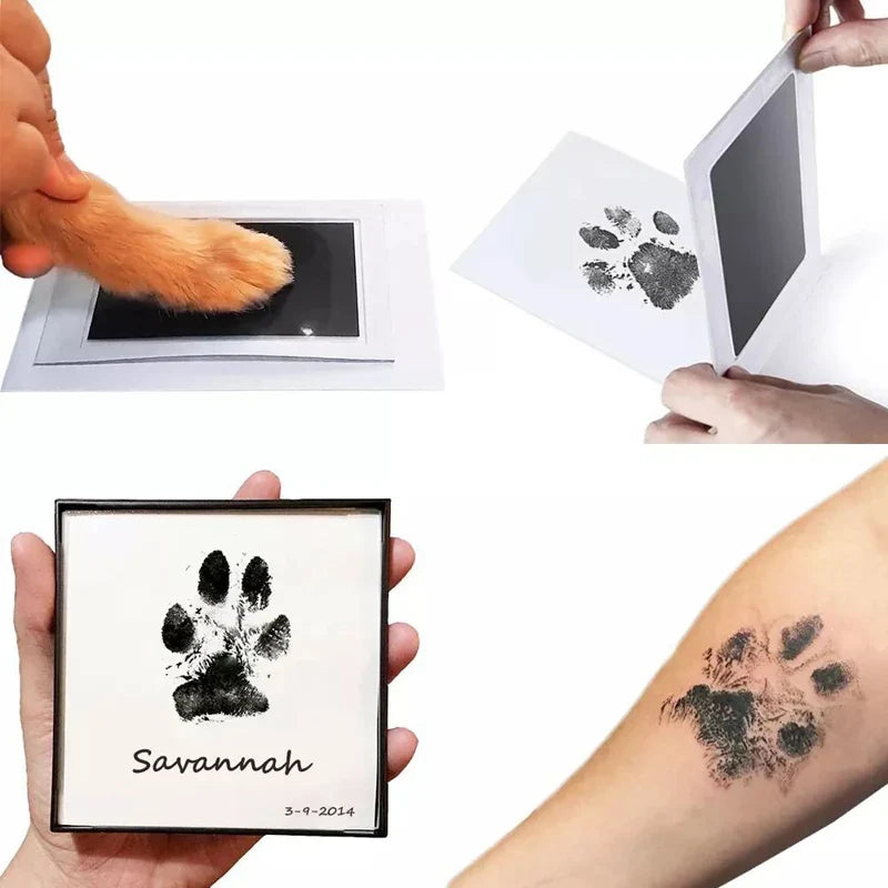 PawMemories No-Touch Pet Paw Print & Keepsake Kit