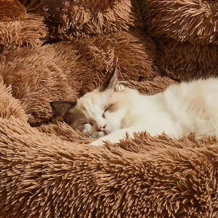 CloudNest Plush Dog & Cat Sofa Bed