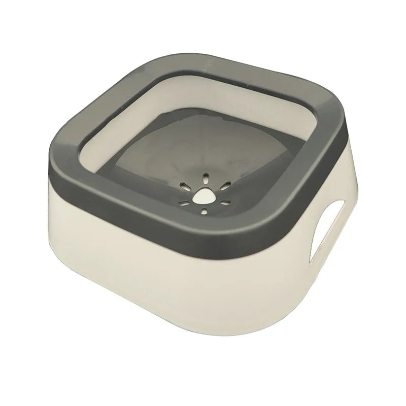 SplashGuard Large Capacity Pet Water Bowl