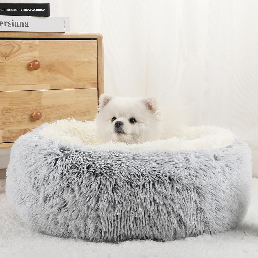 PlushDream Donut Dog & Cat Bed