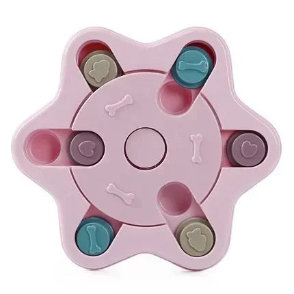 BrainBoost Interactive Puzzle Feeder Bowl