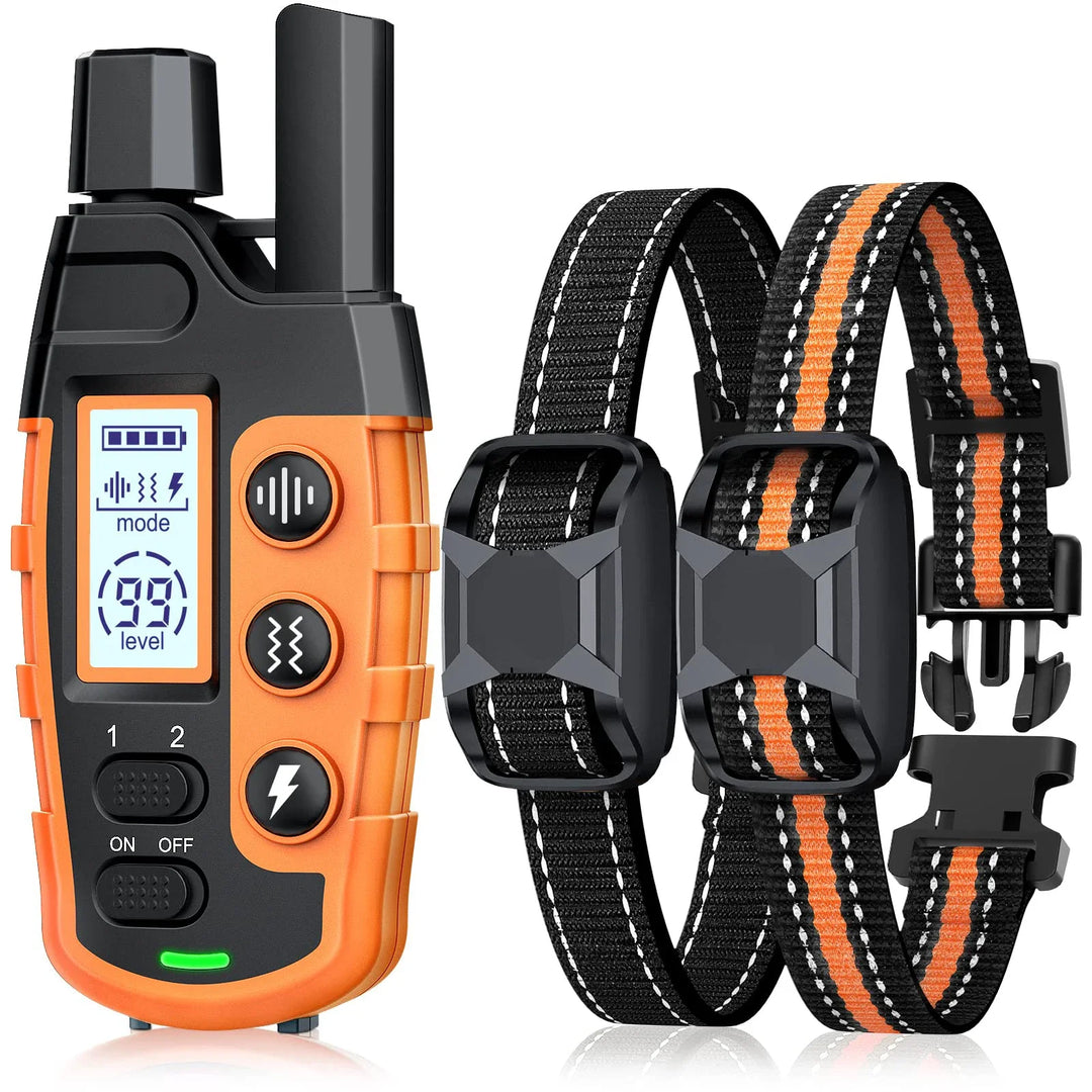 Waterproof Dog Training Collar | Remote Control 300m | Vibration & Sound | Rechargeable | Adjustable for All Breeds