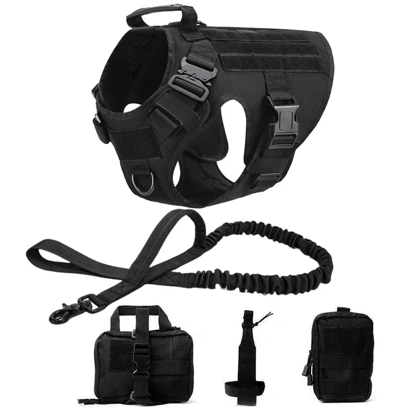BattleBuddy K9 Tactical Vest & Leash Set