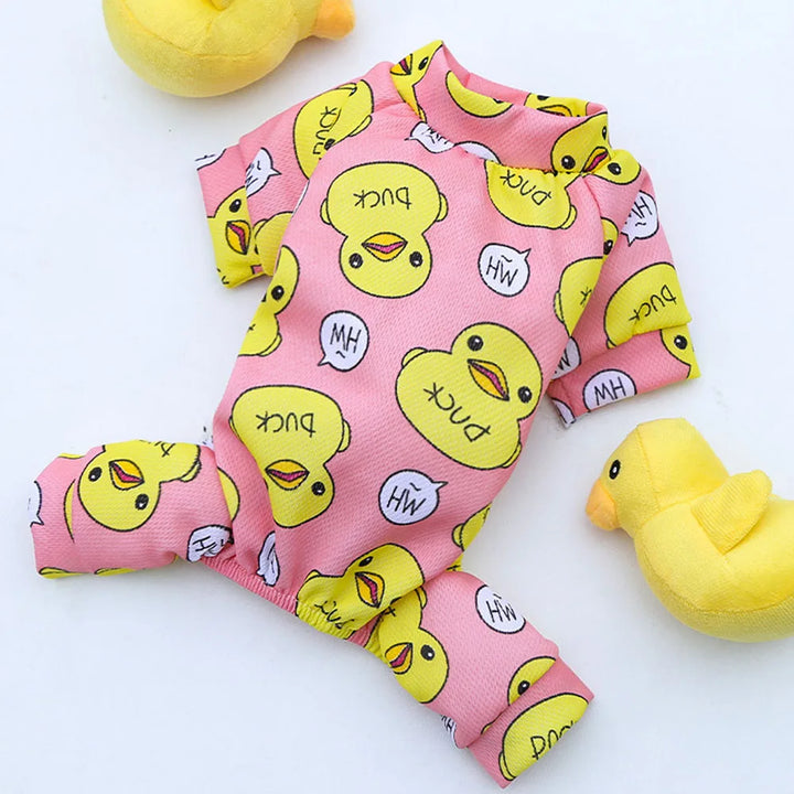 DuckDream Plush Dog Pyjamas