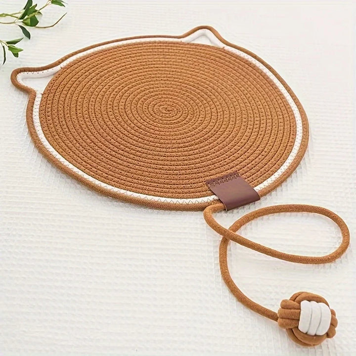 Woven Cat Scratch Lounge & Play Nest
